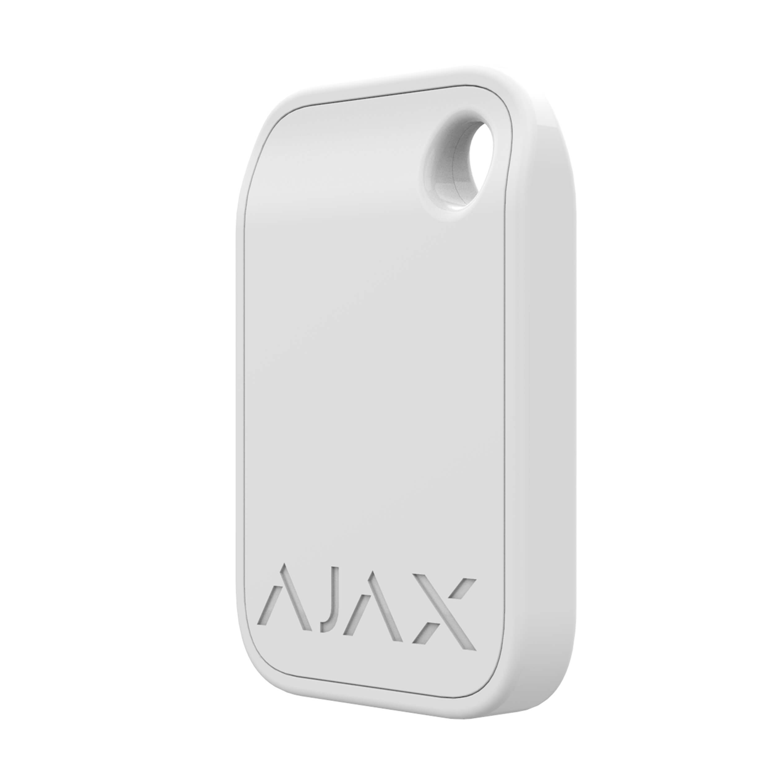AJAX | Kontaktloser Schlüsselanhänger | Verschlüsselt | KeyPad Plus | 1-Weiß | Tag